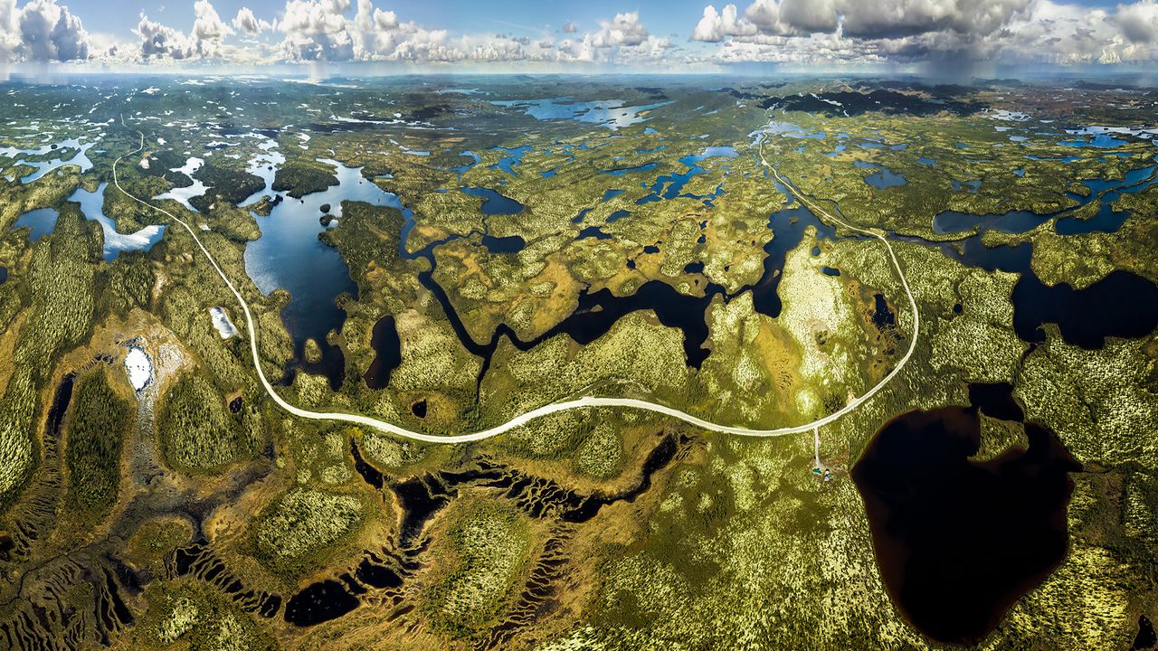Trans-Taiga Road, Northern Quebec, Canada