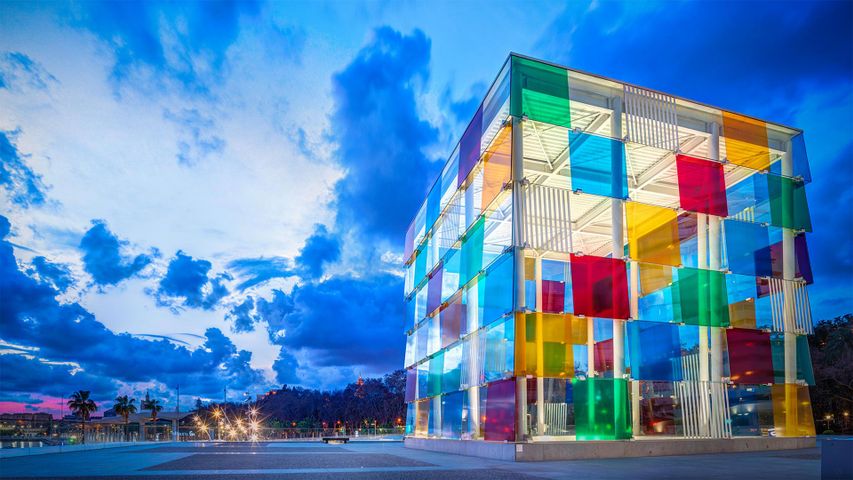 Centre Pompidou Málaga in Málaga, Spanien