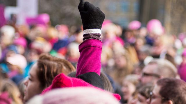 Women's March in Victoria, B.C. Jan. 21, 2017