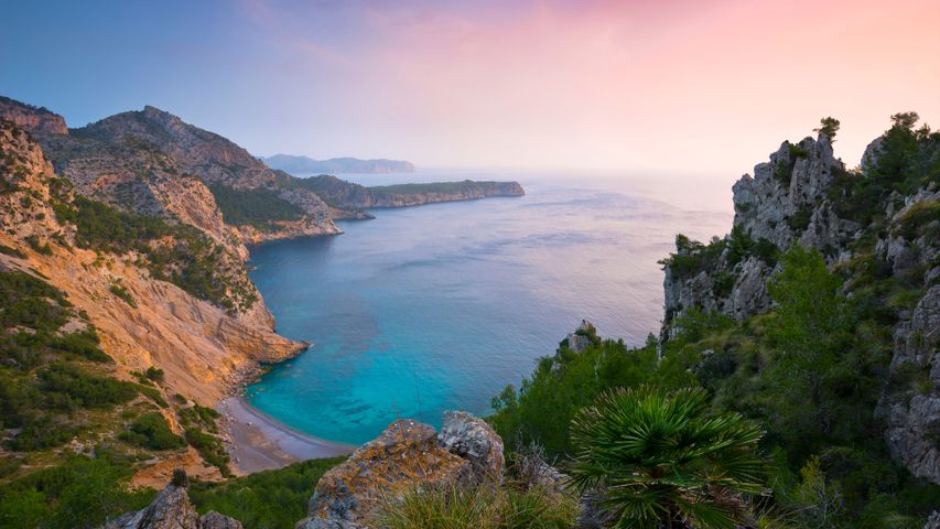 Platja des Coll Baix en Mallorca, Islas Baleares, España