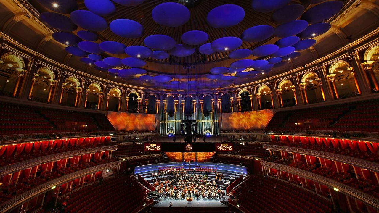 Le Royal Albert Hall pendant le festival annuel des Proms à Londres