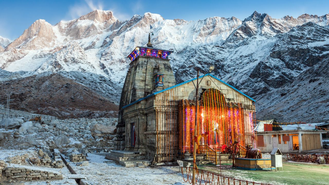 Kedarnath Temple in Uttarakhand, India