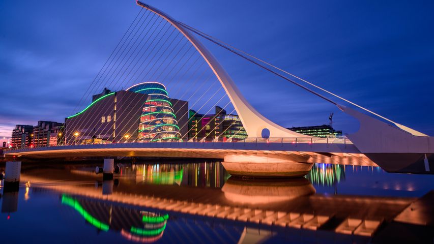Pont Samuel Beckett, Dublin, Irlande