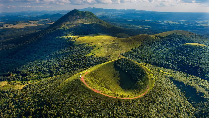 Volcan Puy du Pariou, Auvergne