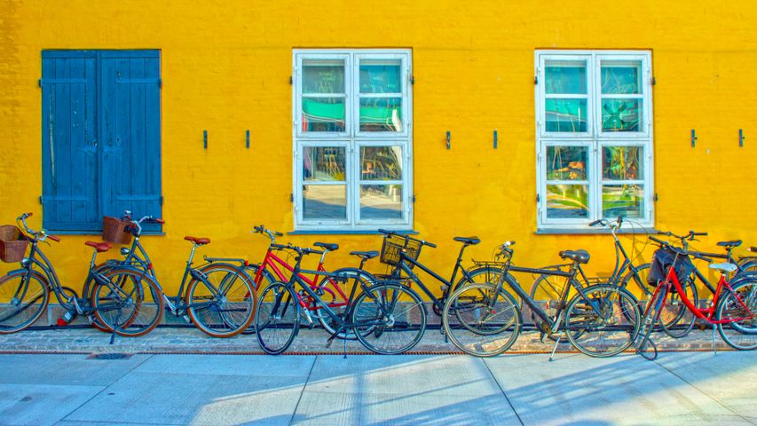 哥本哈根的自行车，丹麦