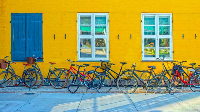 Biciclette a Copenaghen, Danimarca