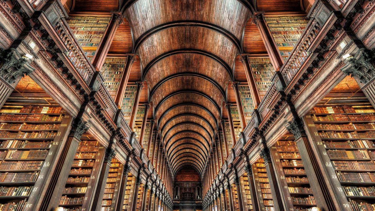Library of Trinity College Dublin, Ireland