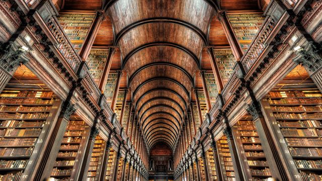 Library of Trinity College Dublin, Ireland