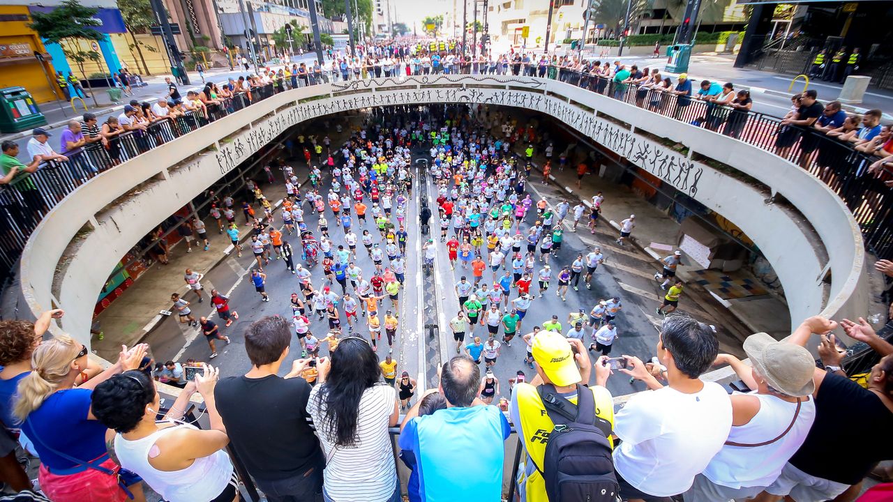 Corrida Internacional de São Silvestre em São Paulo