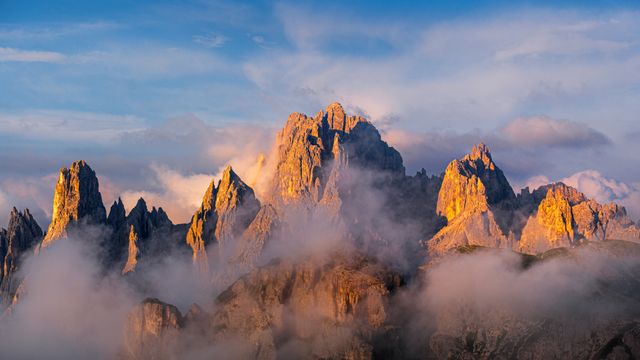 Cadini di Misurina, Dolomiten, Venetien, Italien