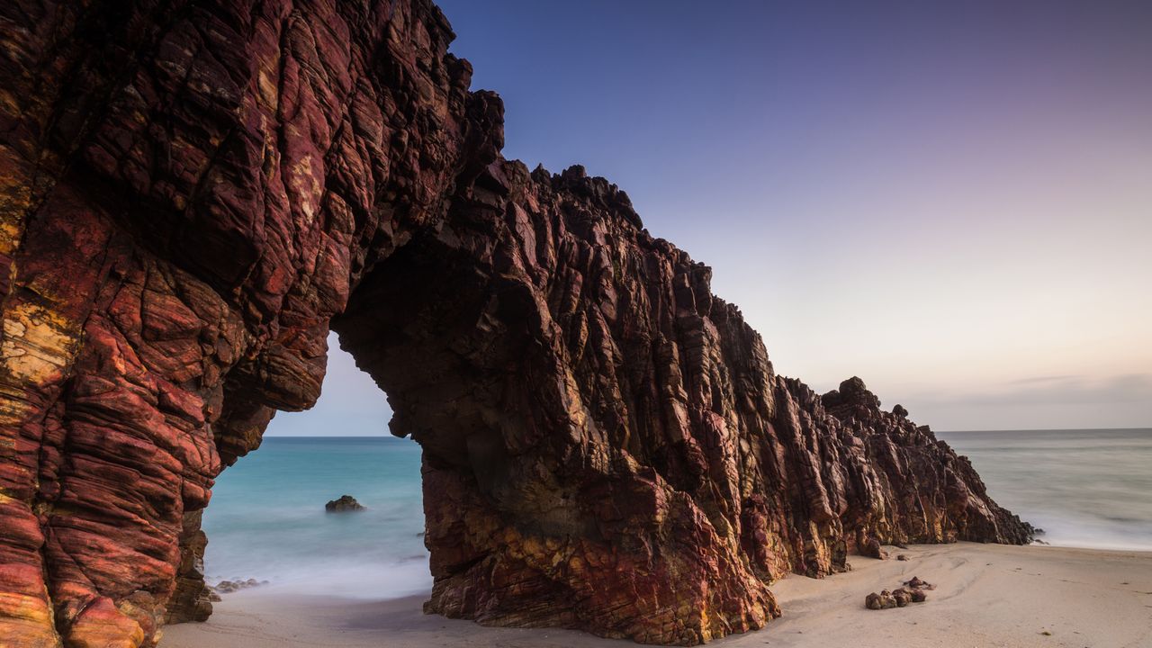 Pedra Furada em Jericoacoara, Ceará