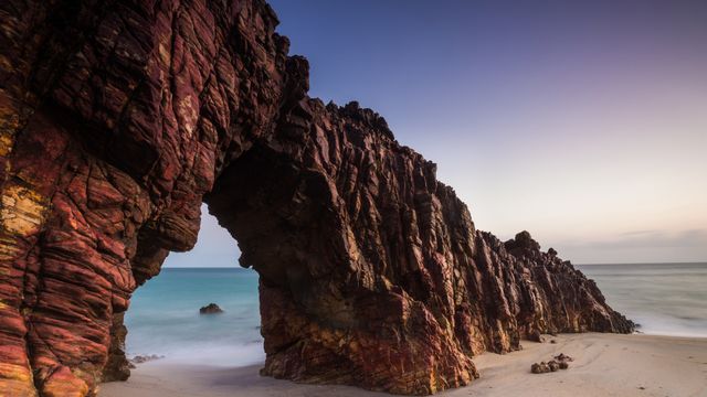 Pedra Furada em Jericoacoara, Ceará