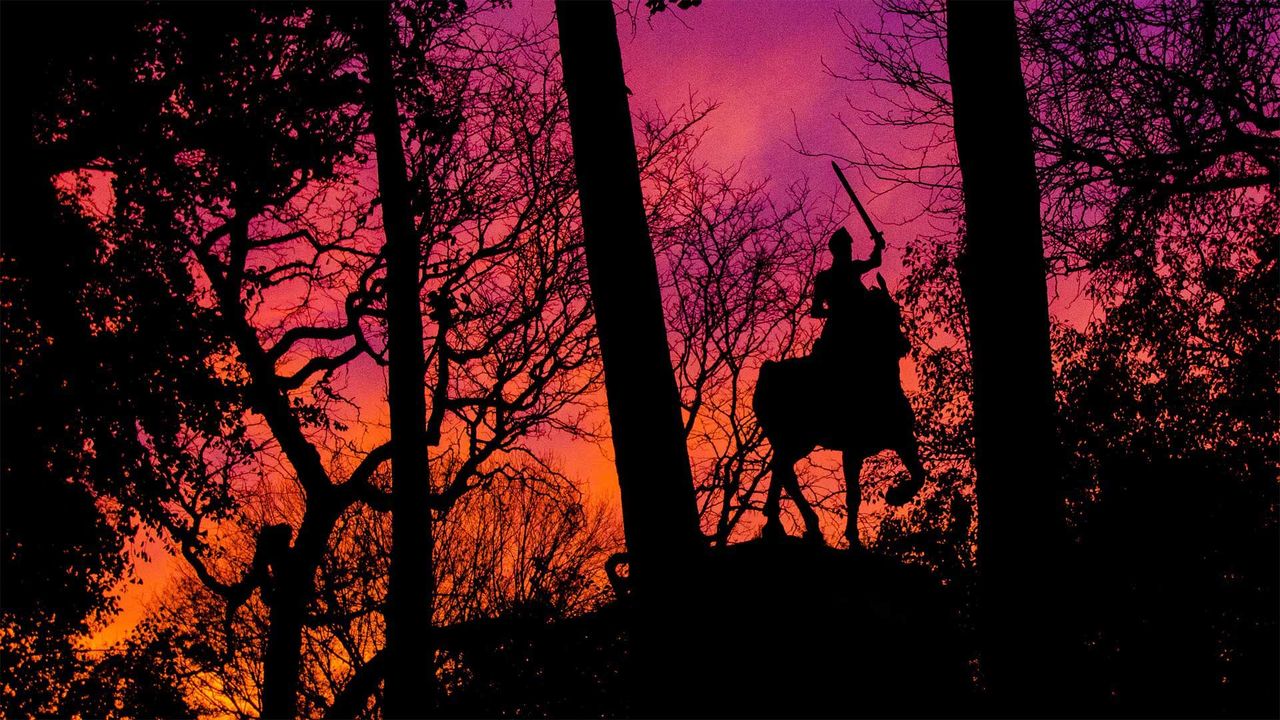 The Joan of Arc Monument at Riverside Park in Manhattan