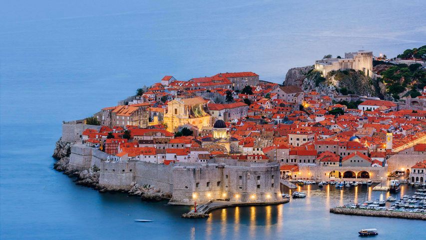 Die Altstadt von Dubrovnik, Kroatien