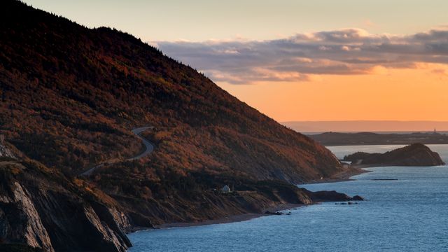 Coastline at Cape Breton Highlands National Park, Nova Scotia