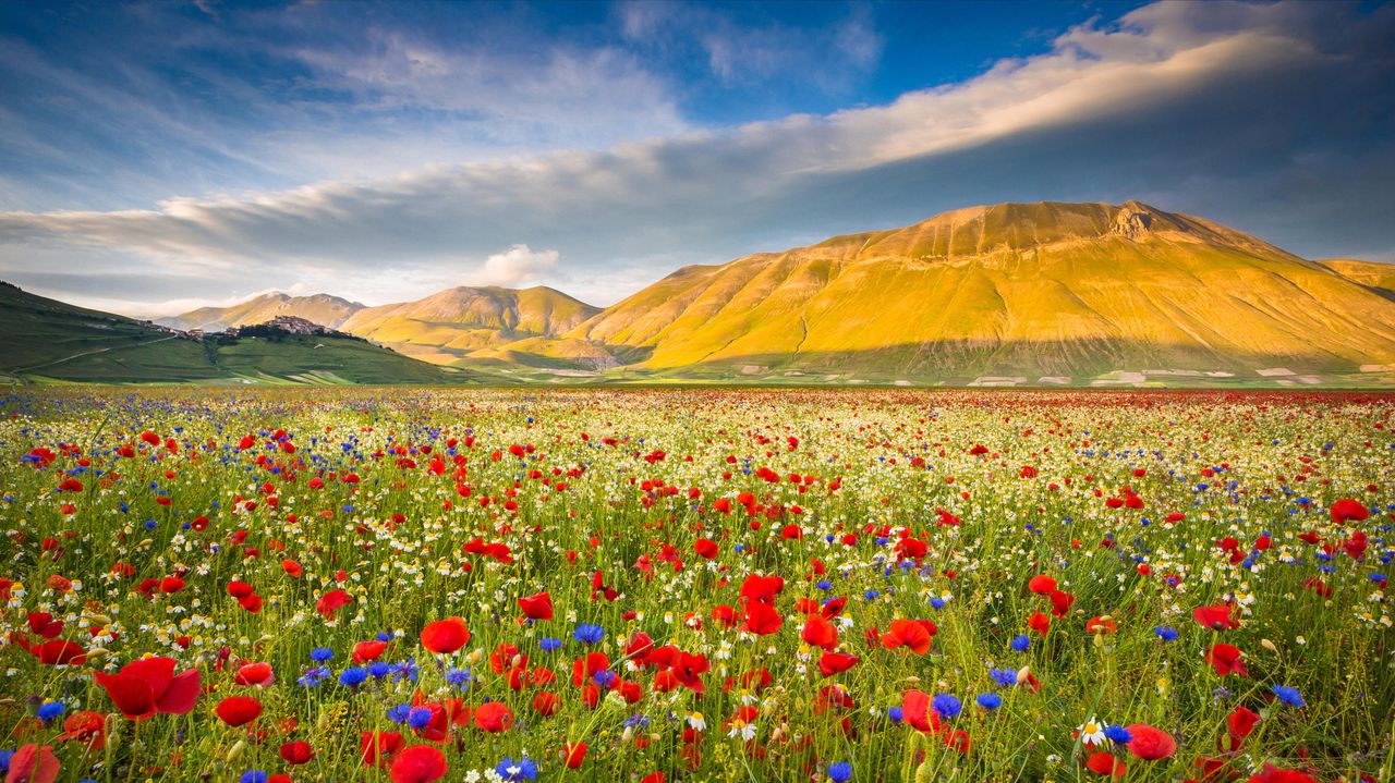 Castelluccio, Umbria, Italy