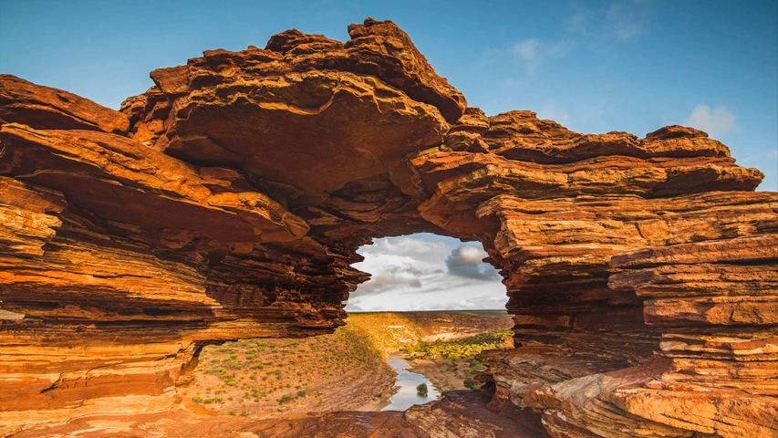 La Ventana de la Naturaleza, en el parque nacional Kalbarri, Australia