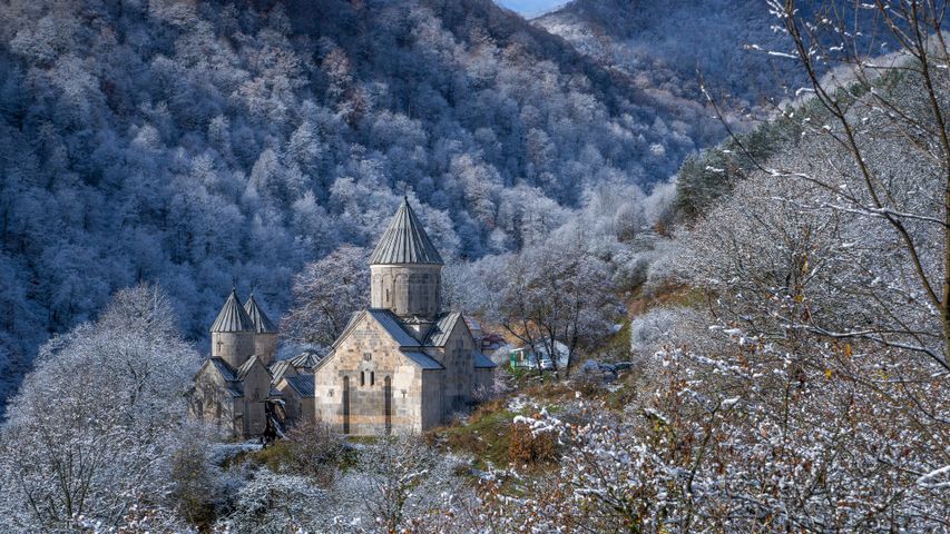 Haghartsin修道院，迪利扬国家公园，亚美尼亚