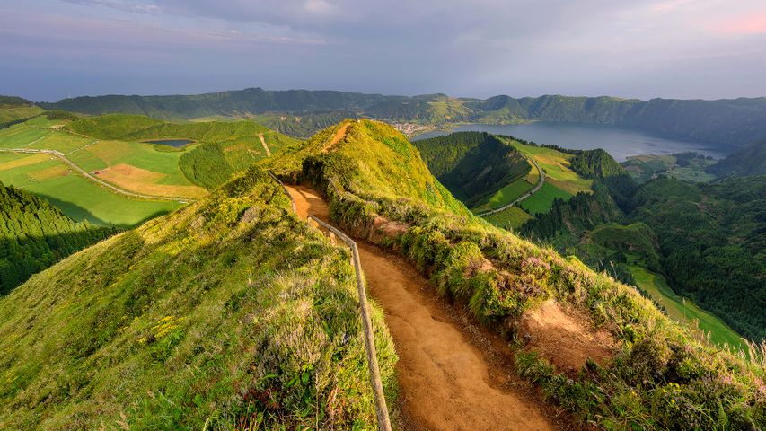 A volcanic vista