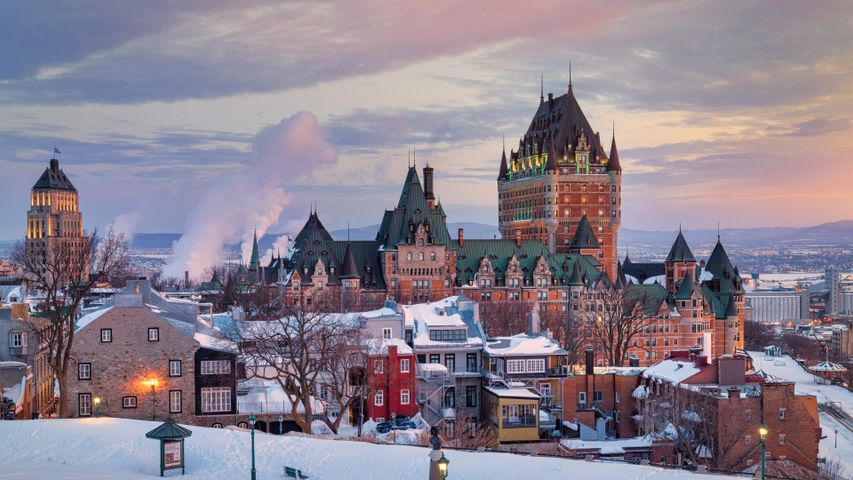 费尔蒙芳堤娜城堡酒店，魁北克省，加拿大