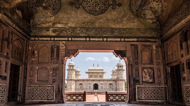 Tomb of I'timad-ud-Daulah, or Baby Taj in Agra