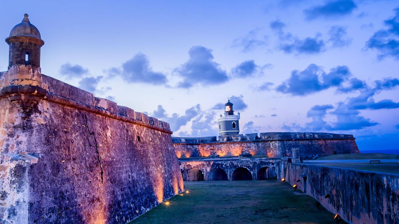 Castillo del Morro in Old San Juan, Puerto Rico
