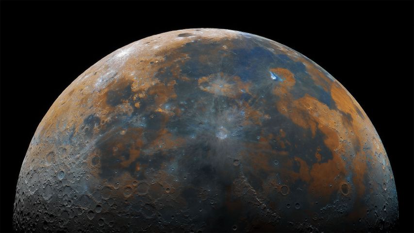 Composite image of the Moon