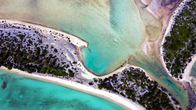 An atoll from above