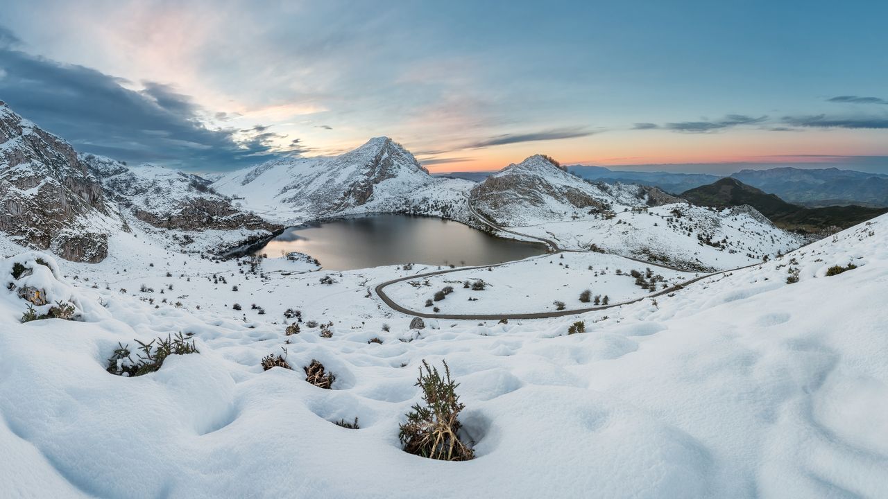 Lago de Covadonga, Asturias, España