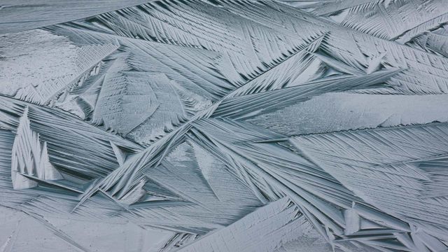 Ice crystals, Japser National Park, Alberta