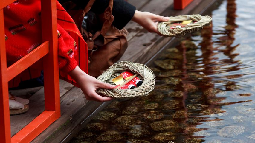下鴨神社の流し雛, 京都