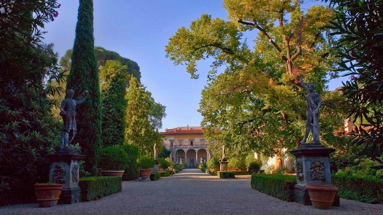 Die Gärten des Palazzo Corsini al Prato in Florenz zum New Generation Festival