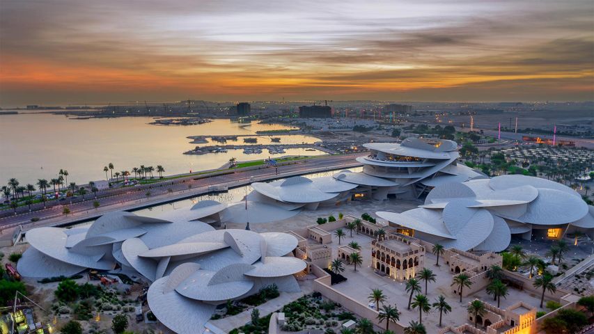 National Museum of Qatar in Doha, Qatar