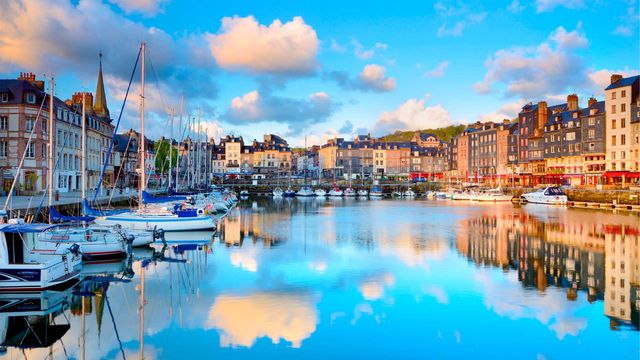 Port Vieux-Bassin de Honfleur, Calvados, Normandie