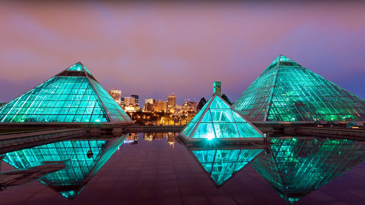 Muttart Conservatory, Alberta, Canada
