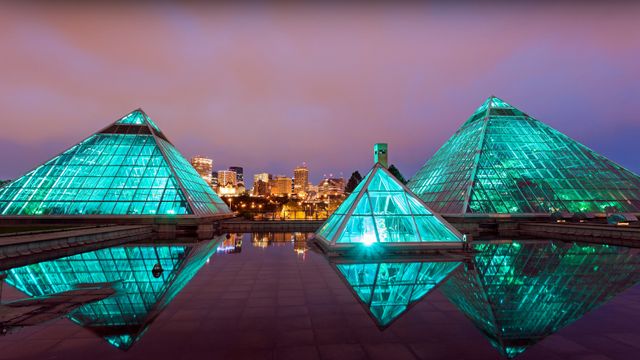 Muttart Conservatory, Alberta, Canada