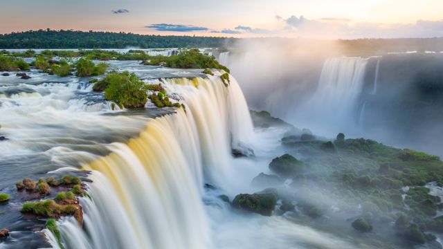 Iguazu Falls seen from Paraná, Brazil