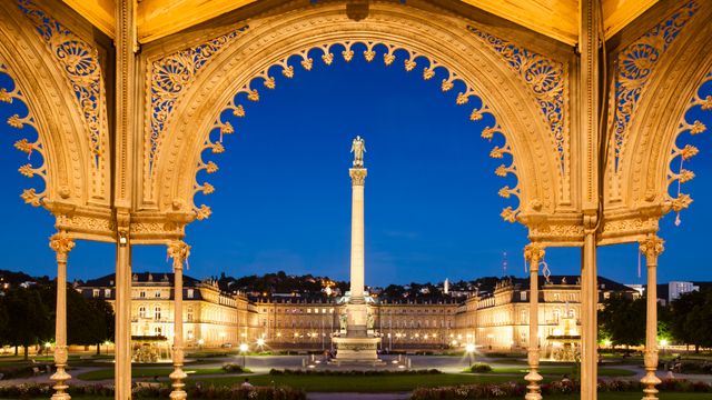 Neues Schloss am Schlossplatz in Stuttgart, Baden‑Württemberg
