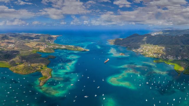 マルティニークとセントルシア, カリブ海