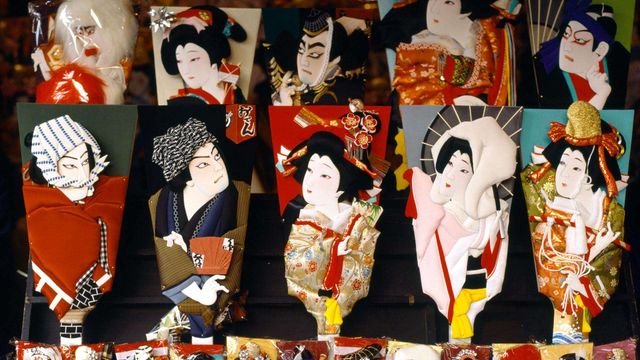 「浅草寺の羽子板市」東京都, 台東区