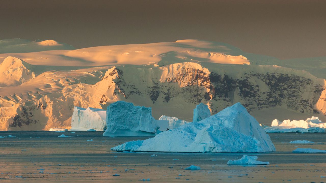 Icebergs, Antártida