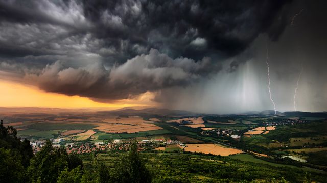 Orage sur les plaines, Bulgarie