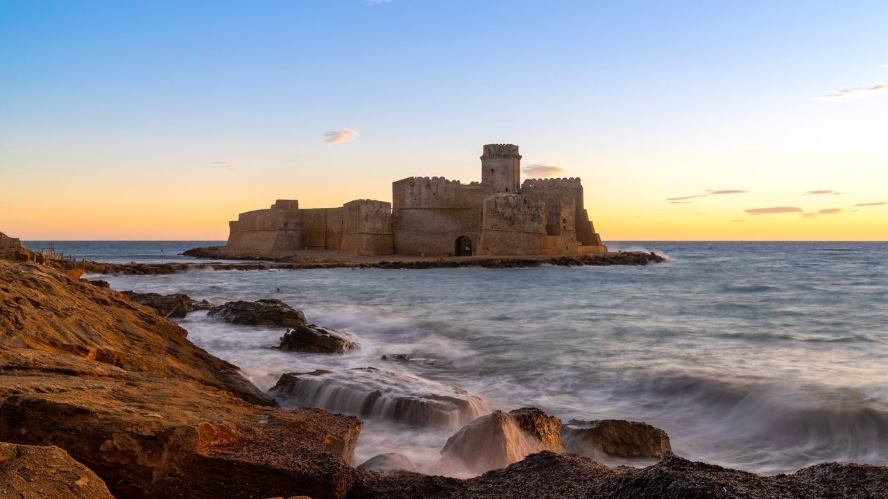 Aragonese Castle of Le Castella, Calabria, Italy