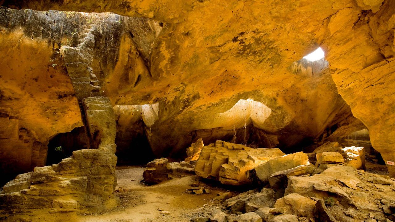 A quarry in Diu