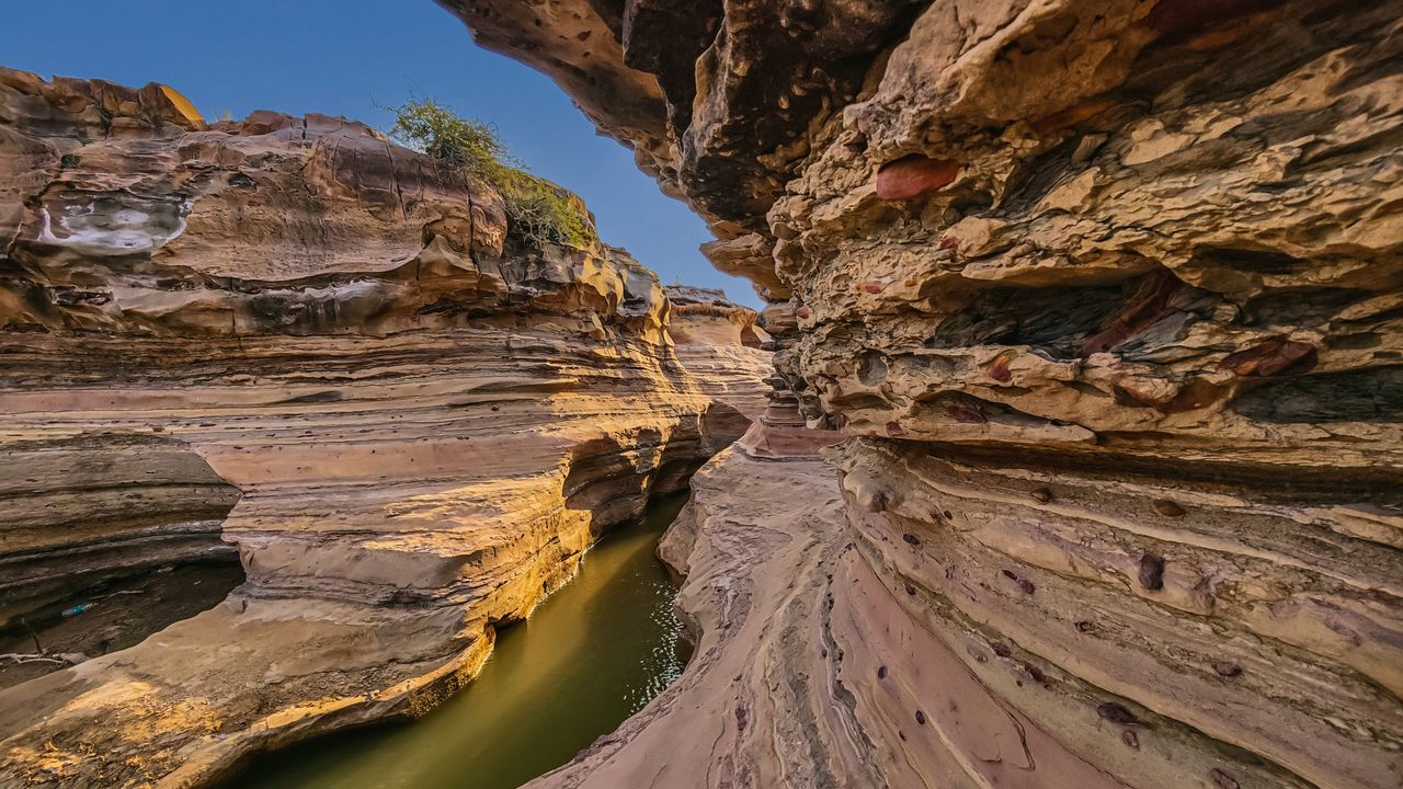A gorge in Gujarat