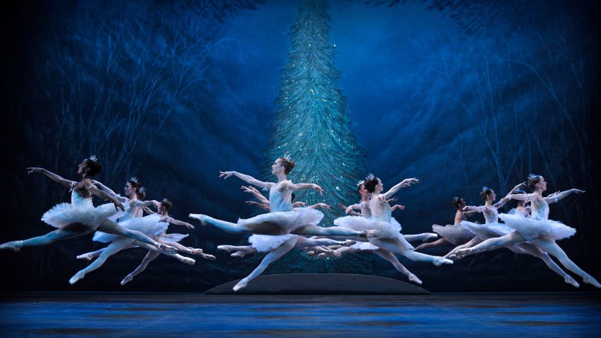 The English National Ballet's 2016 production of 'The Nutcracker' at the London Coliseum in London, England