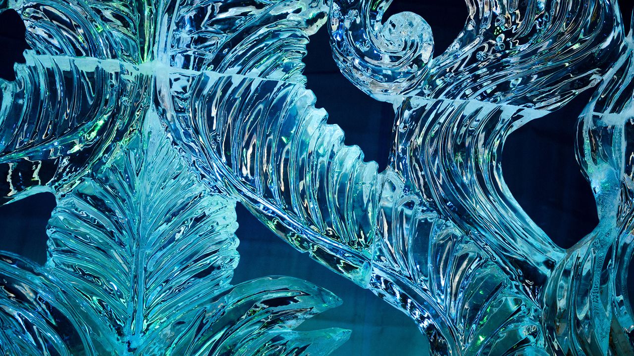 Ice sculpture, Ottawa, Canada