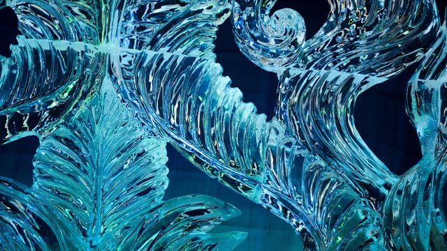 Ice sculpture, Ottawa, Canada