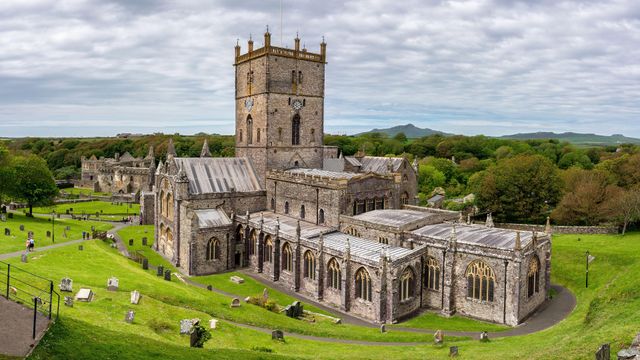 St Davids Cathedral, St Davids, Pembrokeshire, Wales