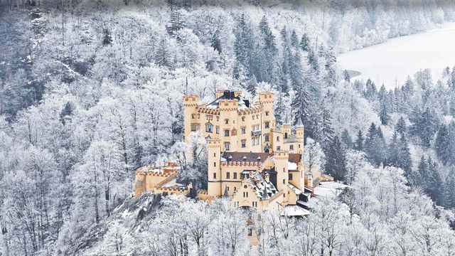 Schloss Hohenschwangau, Schwangau bei Füssen, Bayern